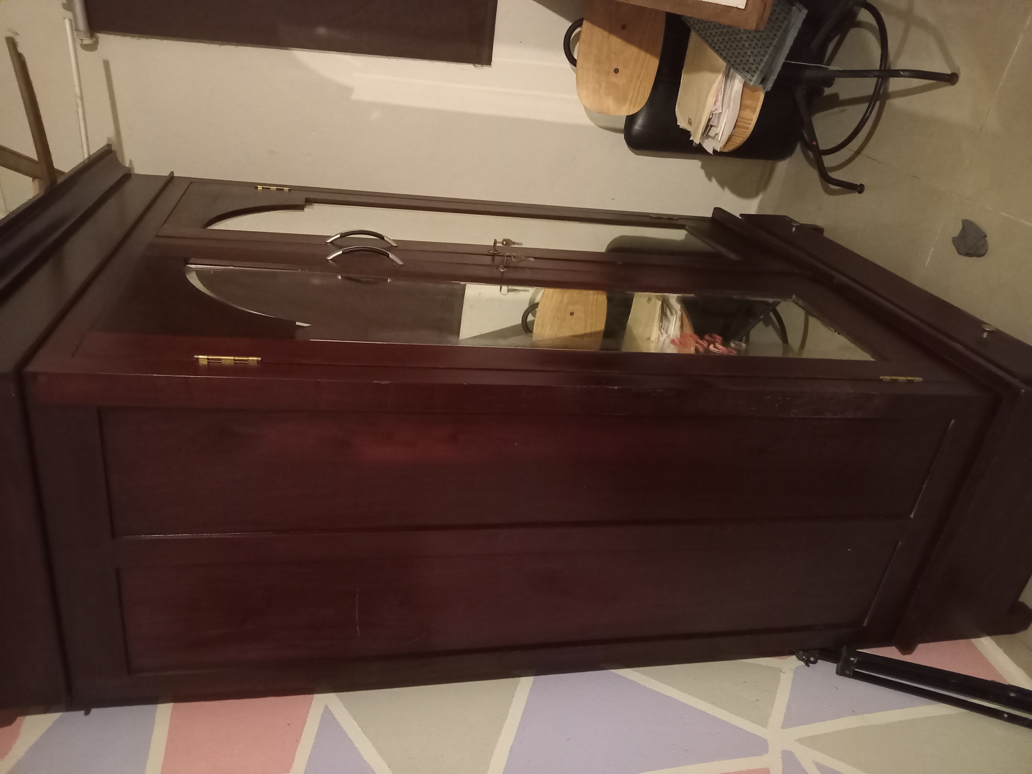 muebles y colchones - Closet de caoba hermoso y vintage 1