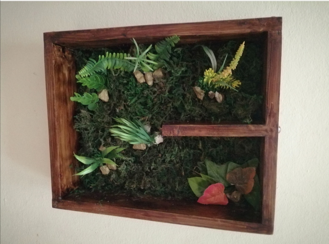 decoración y accesorios - Repisa en Madera con Adorno 0