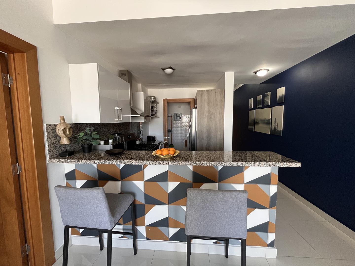 apartamentos - Apartamento amueblado en alquiler  4