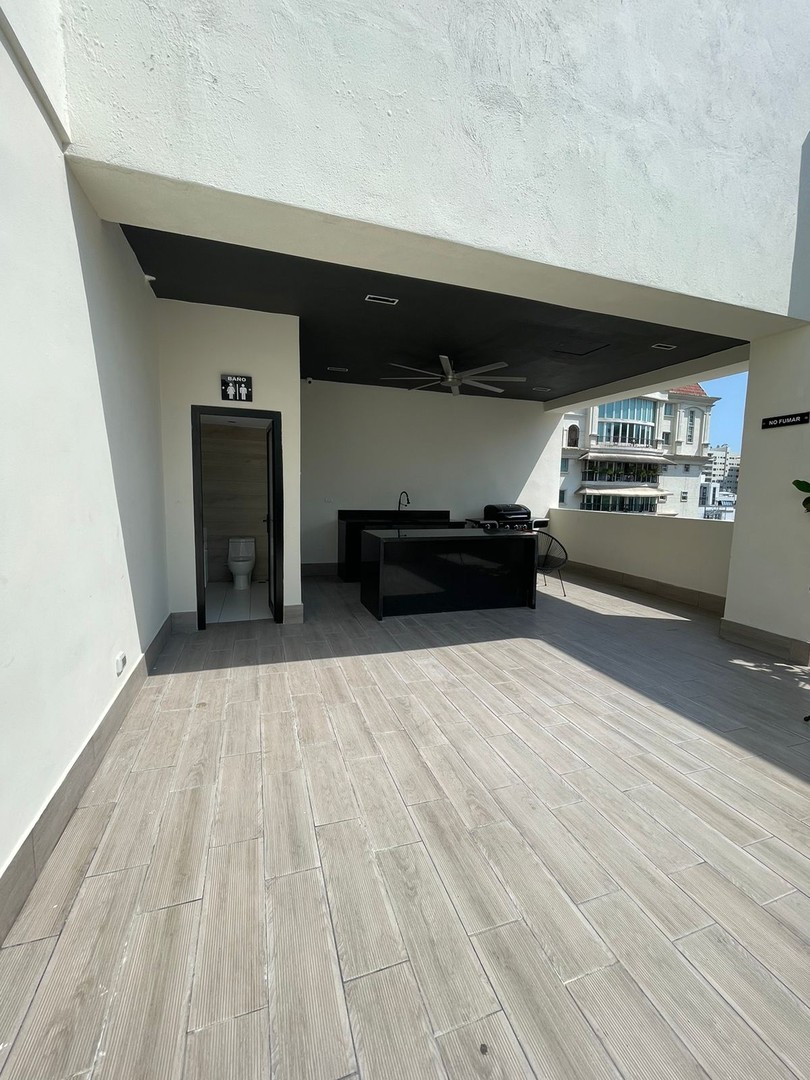 apartamentos - Vendo En Serralles Piso 5 Nuevo a Estrenar Amueblado Full de 1 Habitación
 3