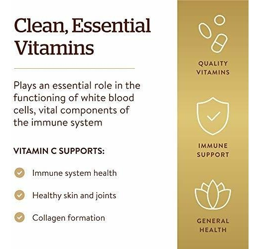 Salud y Equipamiento Médico - Solgar Vitamina C 1000 Mg, 250 Capsulas Vegetales - Antioxid 3