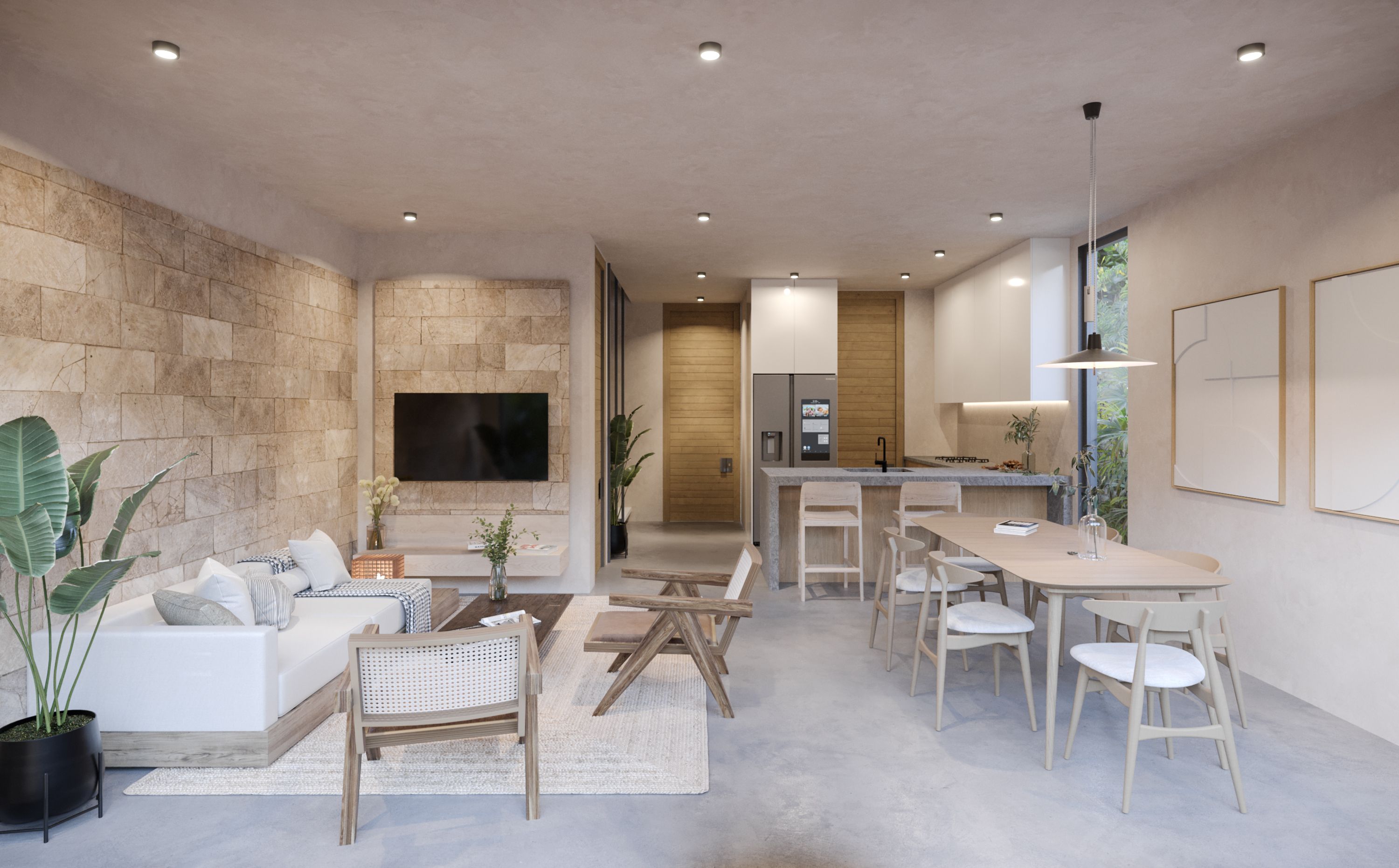 casas vacacionales y villas - Casa Villas En Downtown Punta Cana En Venta 5