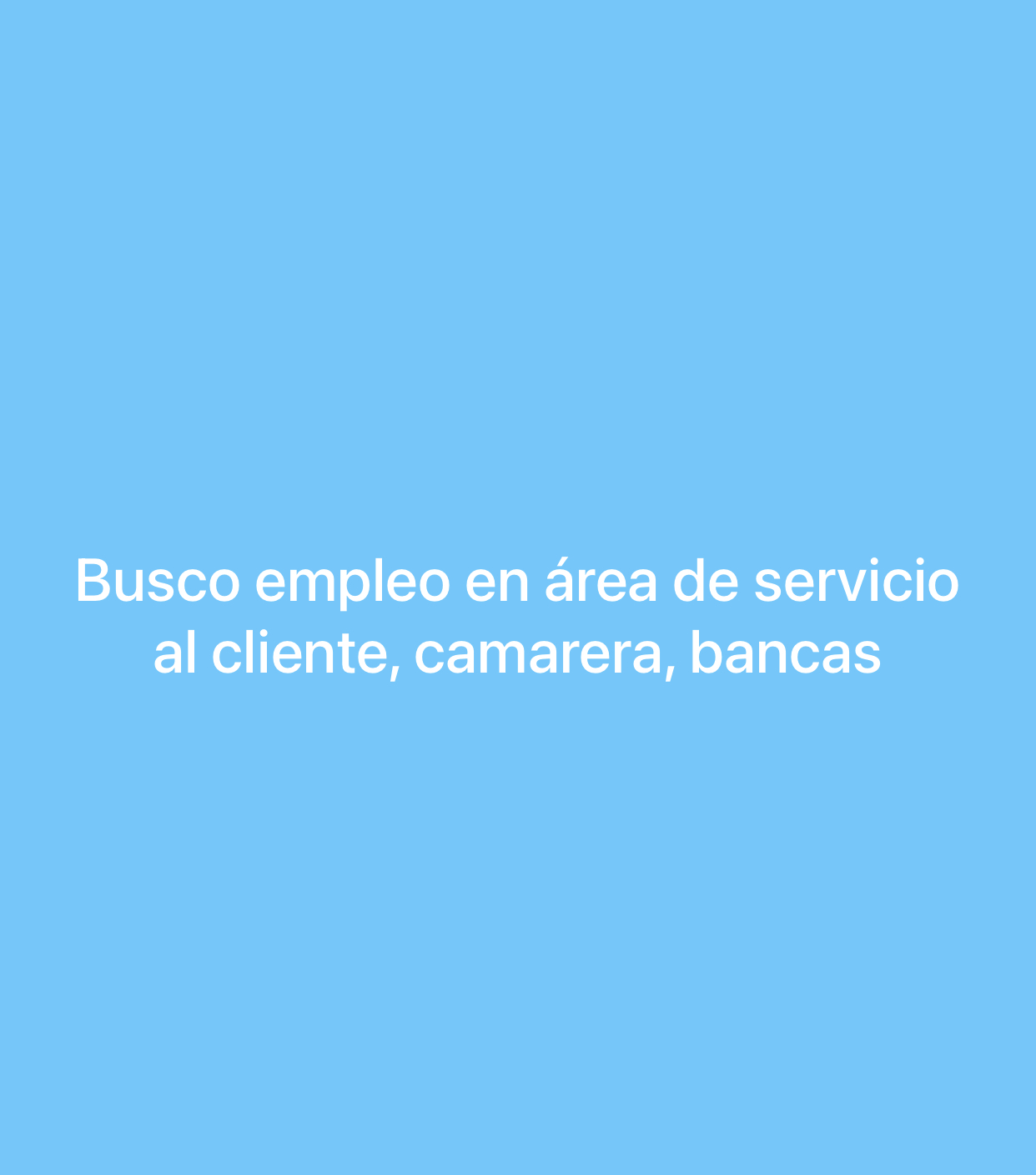 candidatos - Busco empleo  1