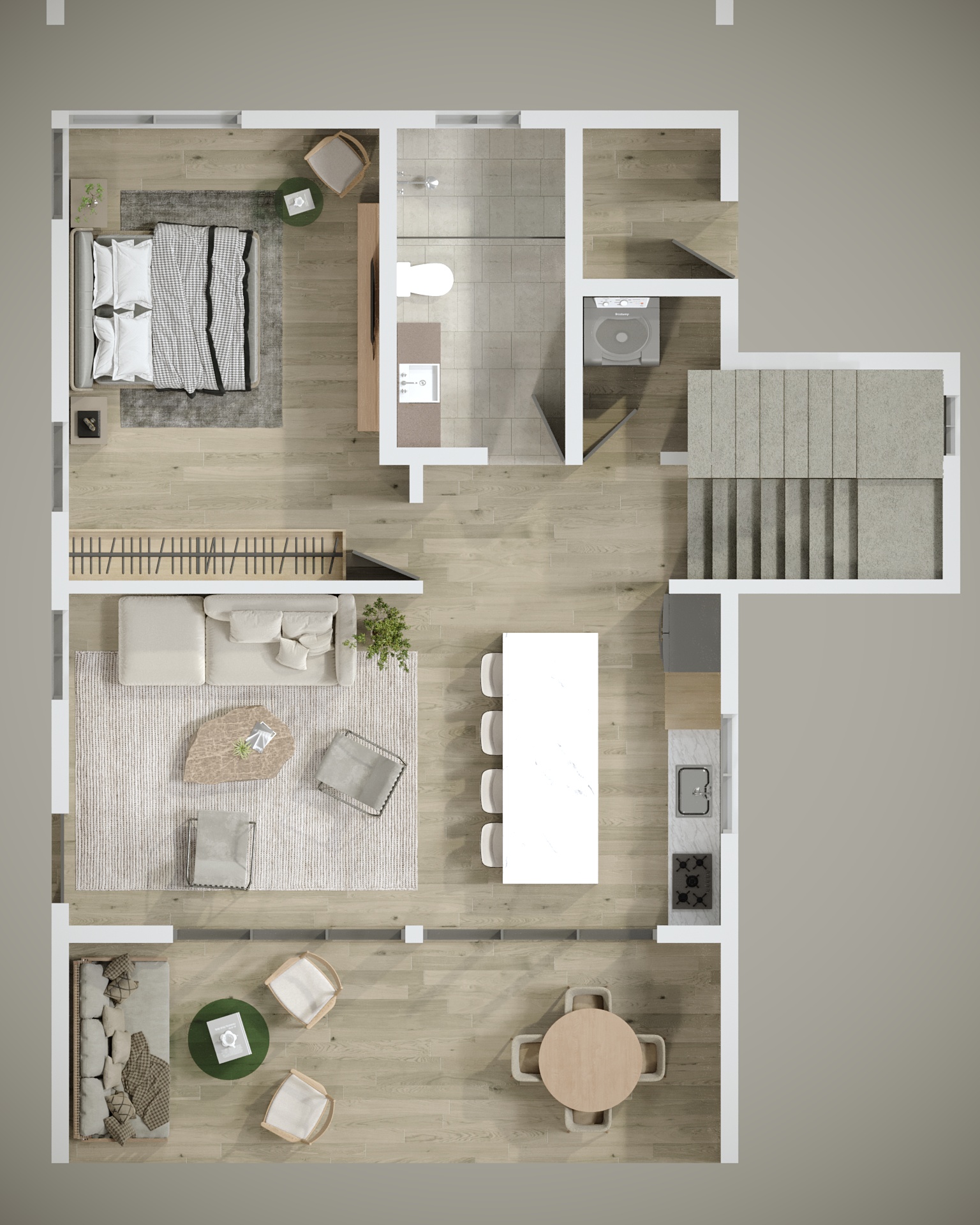 casas vacacionales y villas - Bungalow ecológico 3HAB – Santuario del Corozo 5