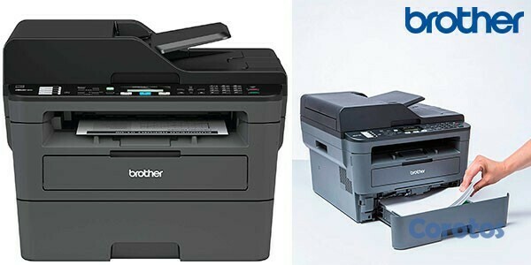 impresoras y scanners - MULTIFUNCIONAL  BROTHER LASER MFCL2710DW  BLANCO Y NEGRO  ESCANER,COPIADORA,IMPR 3