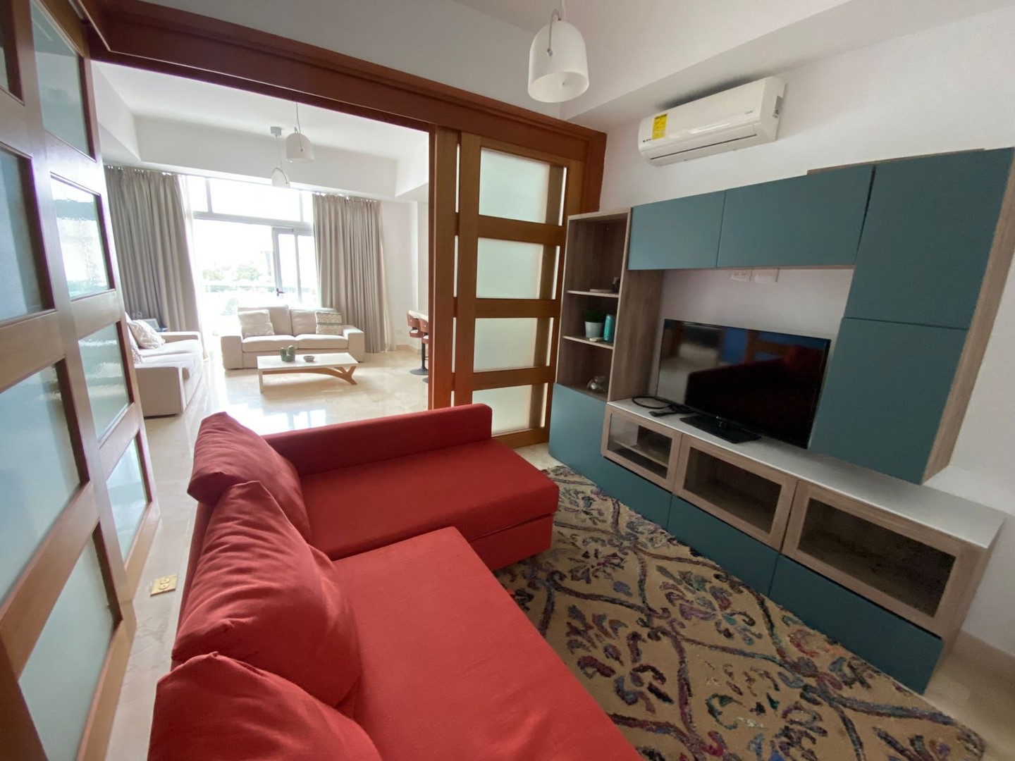 apartamentos - Amplio apartamento completamente amueblado a 1 esquina de la Churchill 2