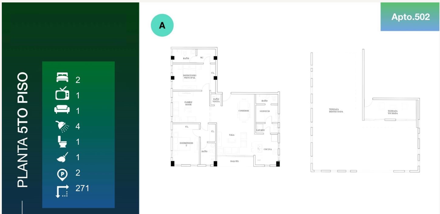 penthouses - penthouse en Arroyo Hondo Viejo de 2 habitaciones  1