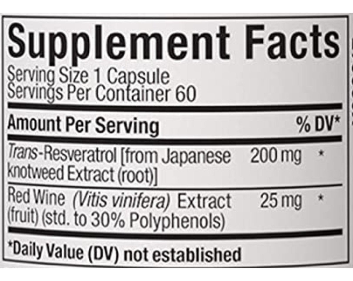 Salud y Equipamiento Médico - Resveratrol 60caps Nutramedix - Un - Unidad A $3665 1