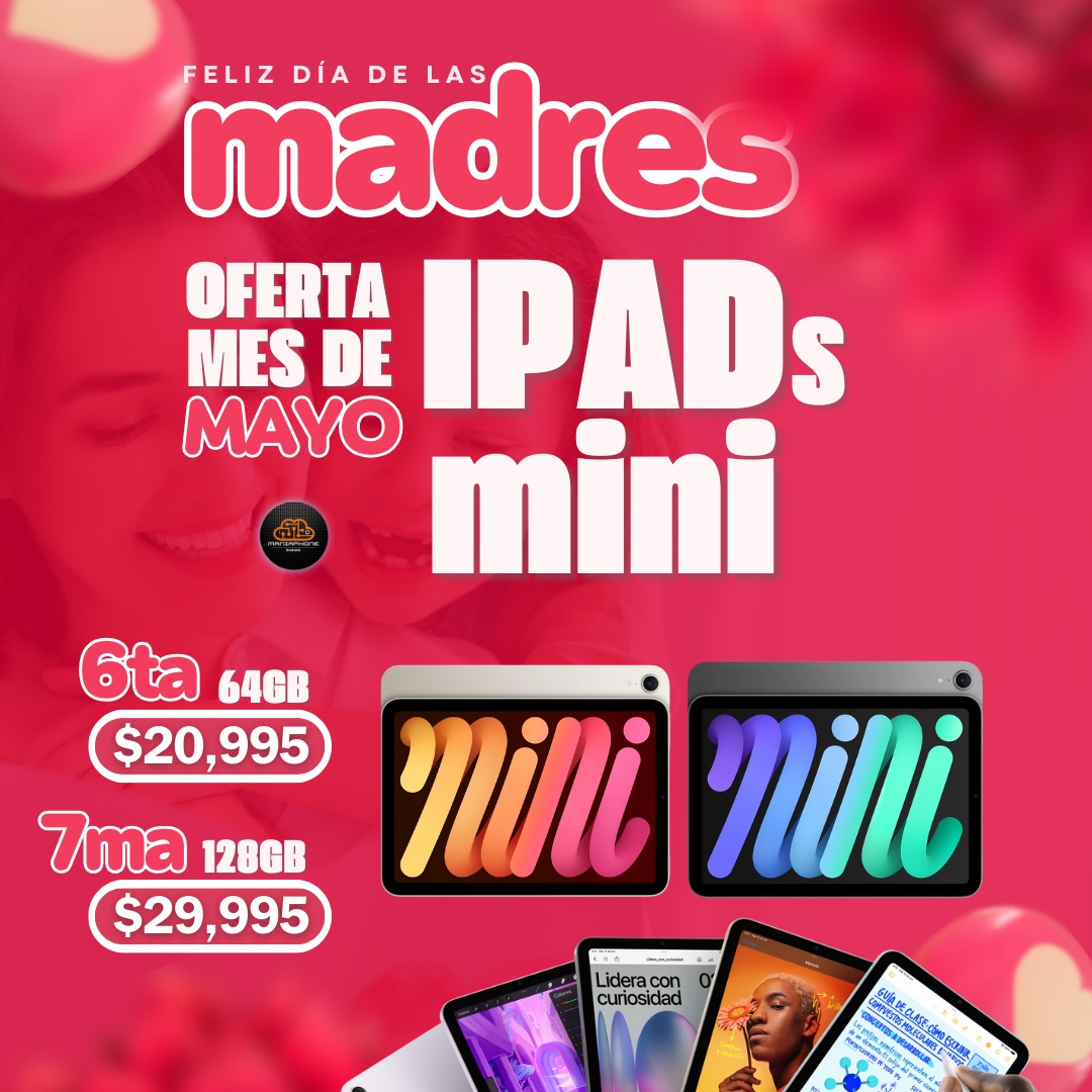 celulares y tabletas - Oferta para mamá iPad Mini 6ta & 7ma Generación Nuevas Selladas  0