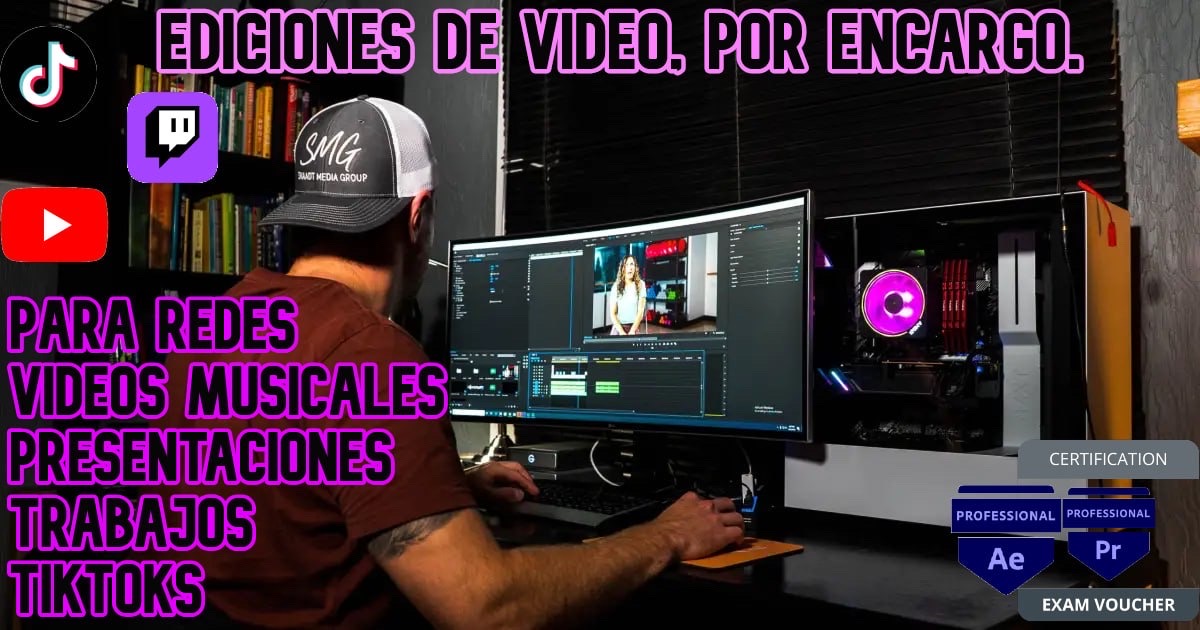 servicios profesionales - Ediciones de videos por encargo.  0