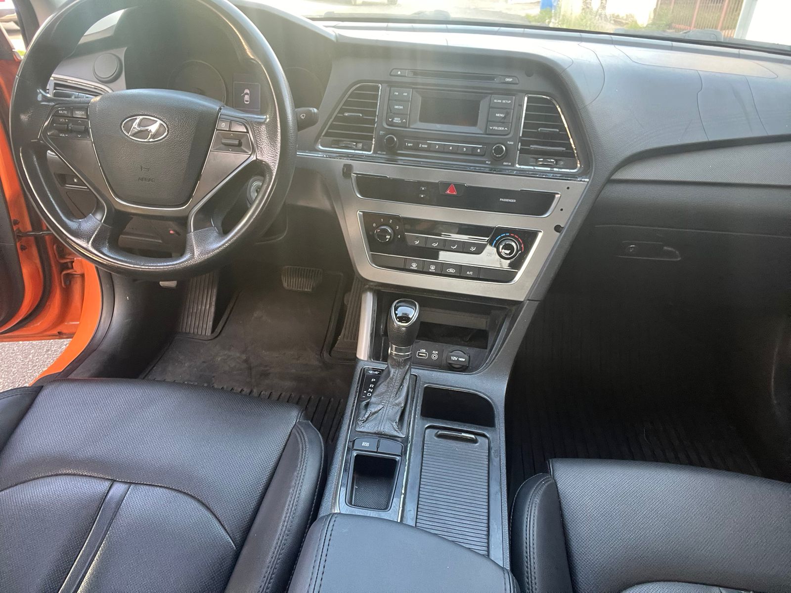 carros - Sonata LF Naranja 2017 4