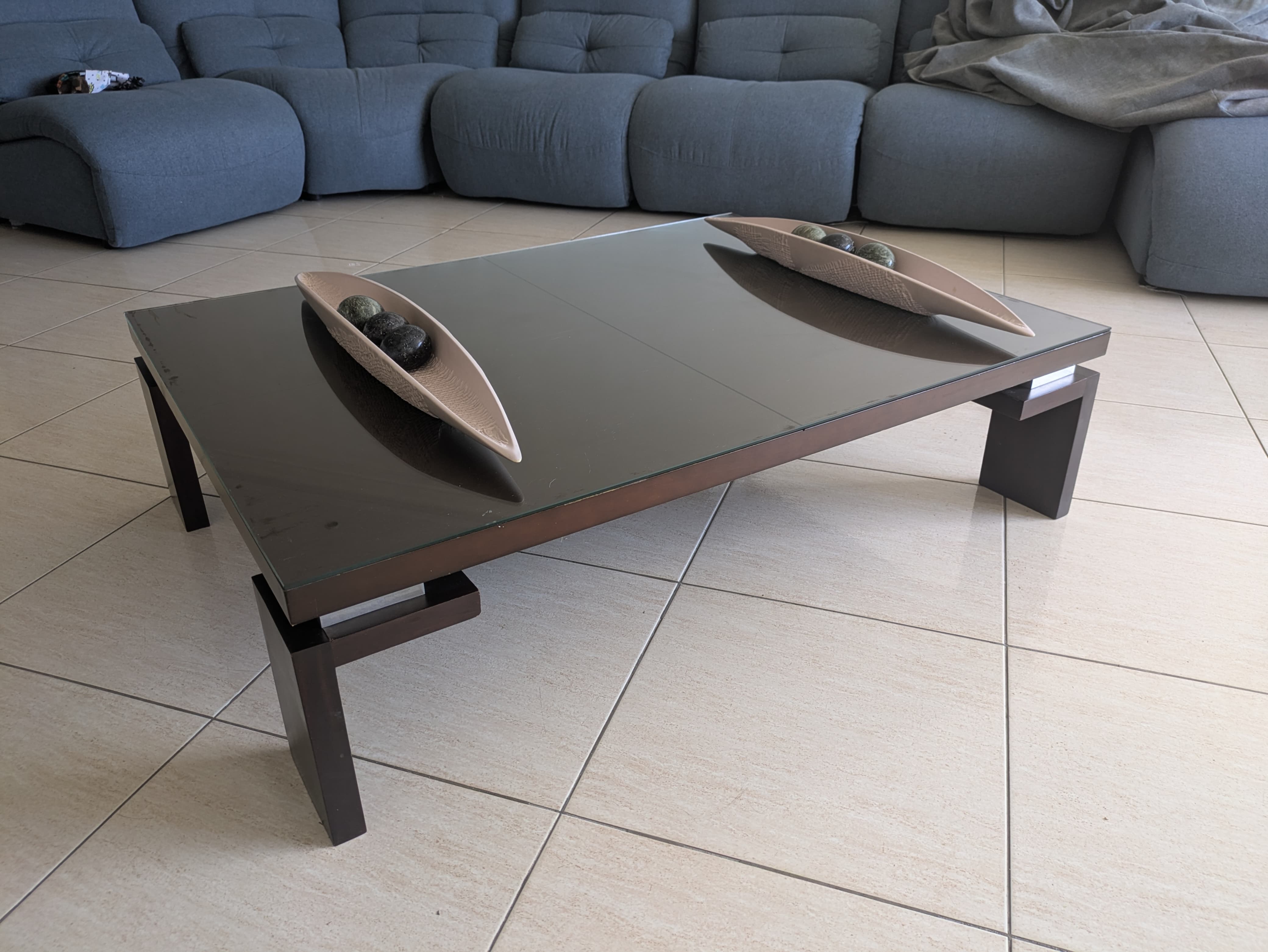 muebles y colchones - Mesa de Centro Grande 