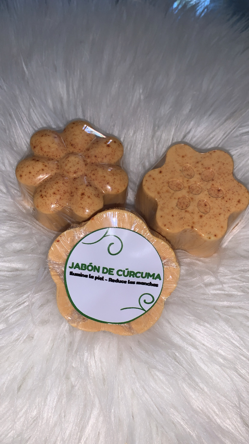 salud y belleza - jabones artesanales 100 natural cúrcuma 🍃 1