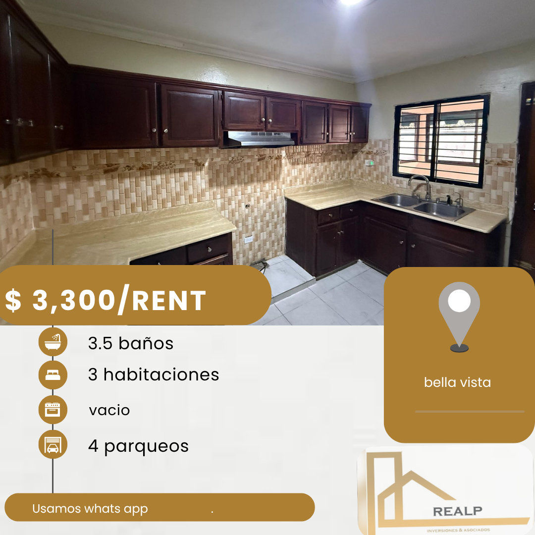 casas - hermosa casa en una buena zona bella vista  0