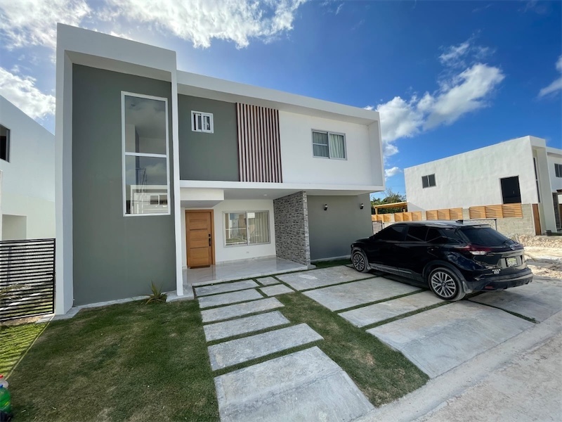 casas vacacionales y villas - Venta de Villa de lujo con piscina en Punta Cana 6