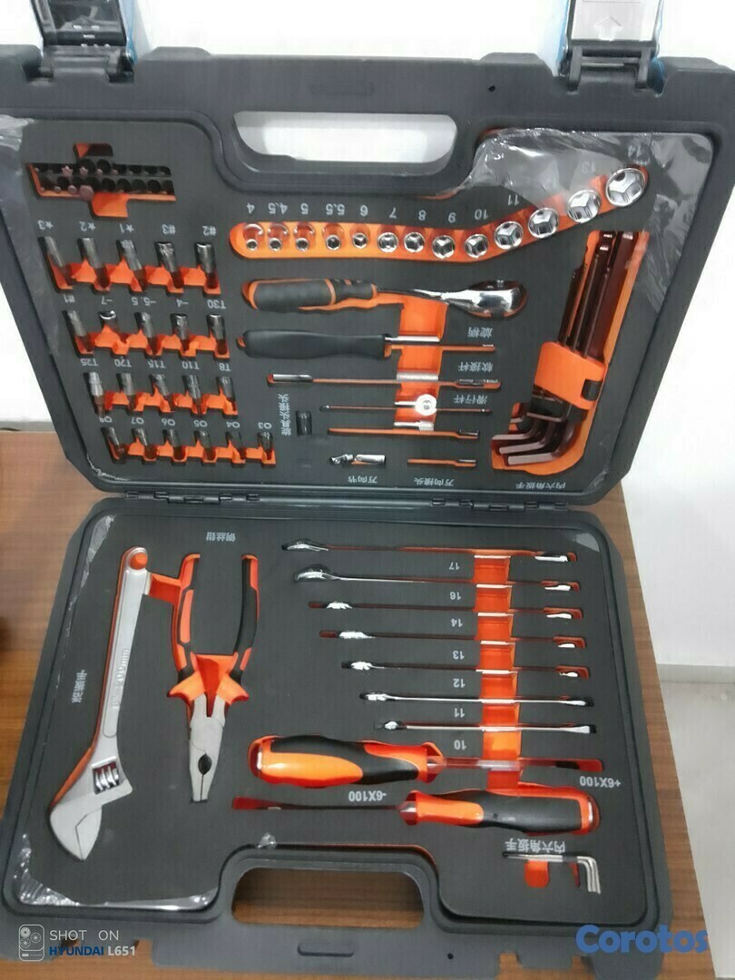 herramientas, jardines y exterior - KIT DE HERRAMIENTAS HS-T-CS1 4