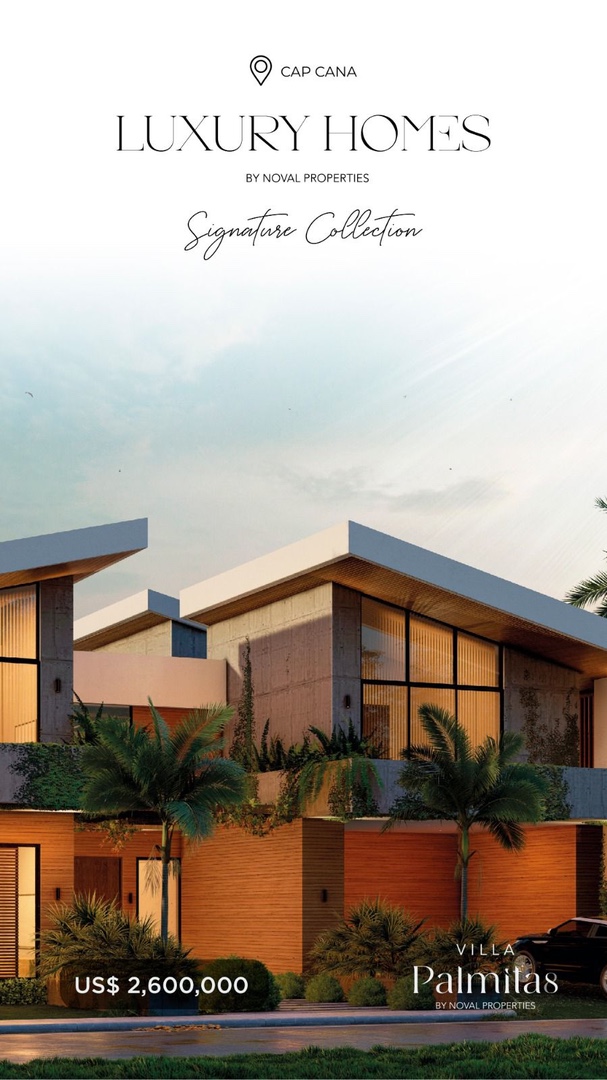 casas vacacionales y villas - Venta de Villa de lujo en cap Cana punta cana zona turística  4