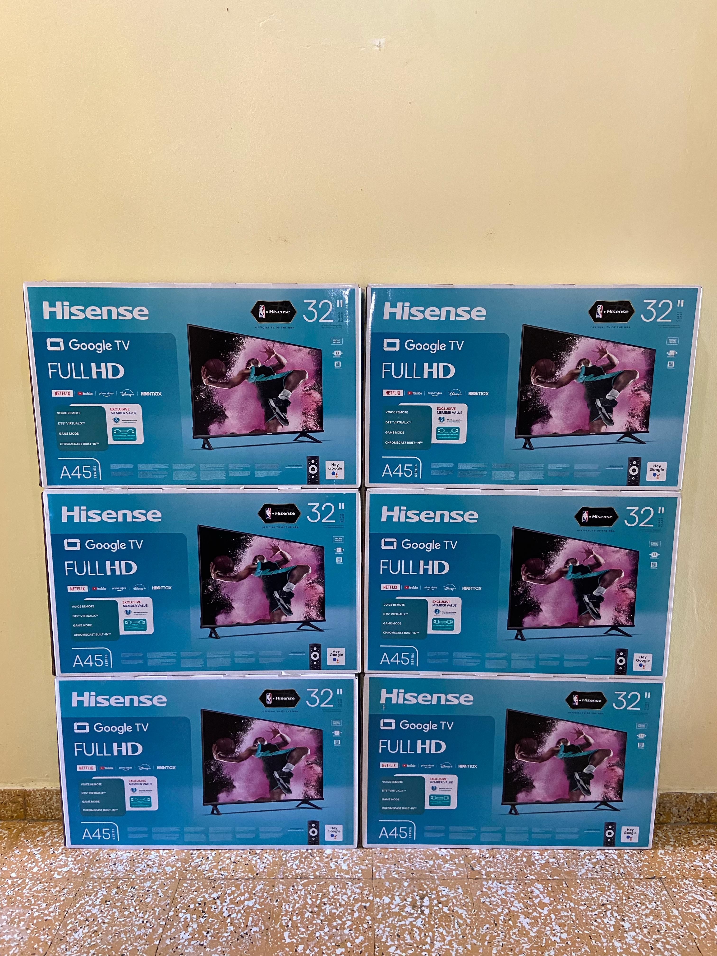 tv - Hisense Google tv 32 pulgadas Full HD sin bordes en la pantalla. 0