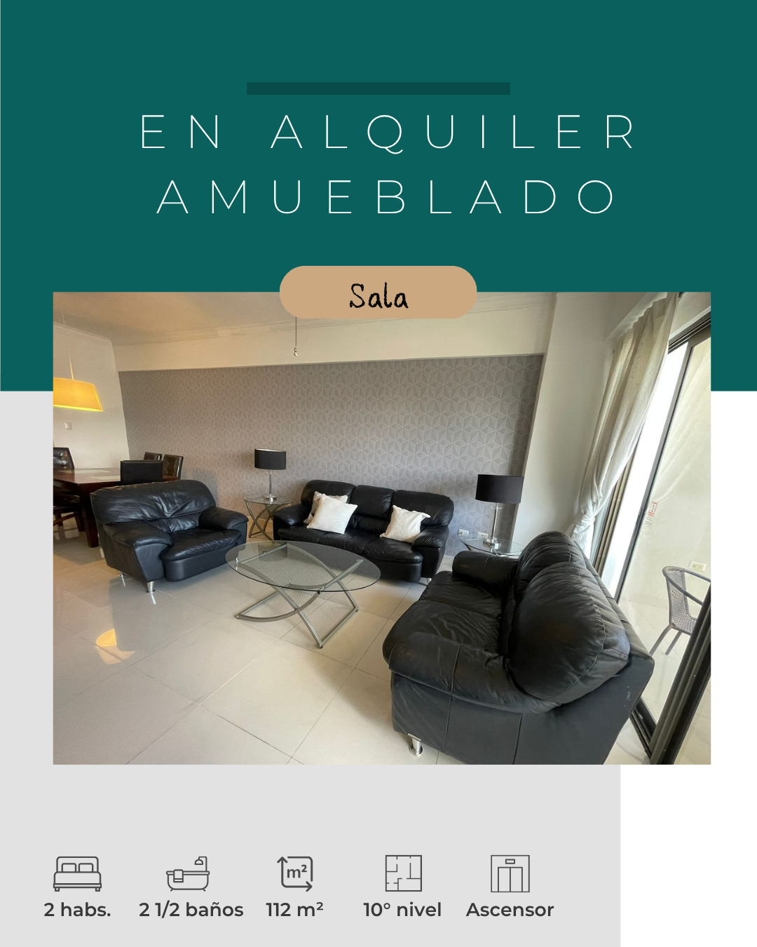 apartamentos - Alquilo apto. totalmente amueblado en Piantini 4