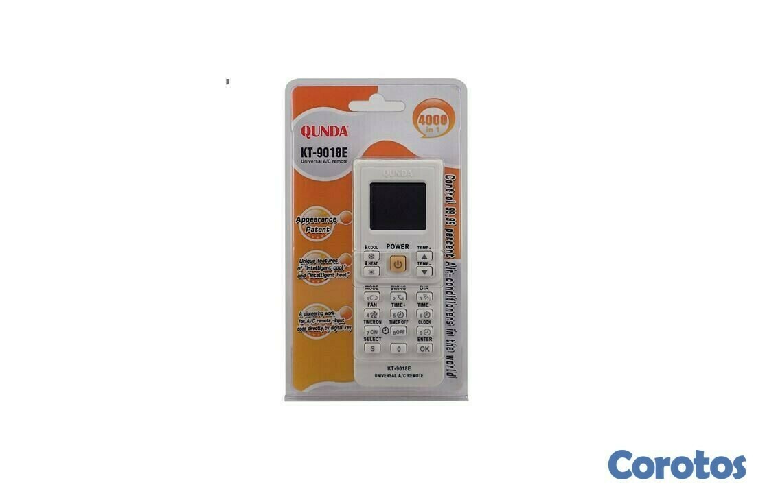 aires acondicionados y abanicos - Control remoto de aire acondicionado universal KT-9018E  2