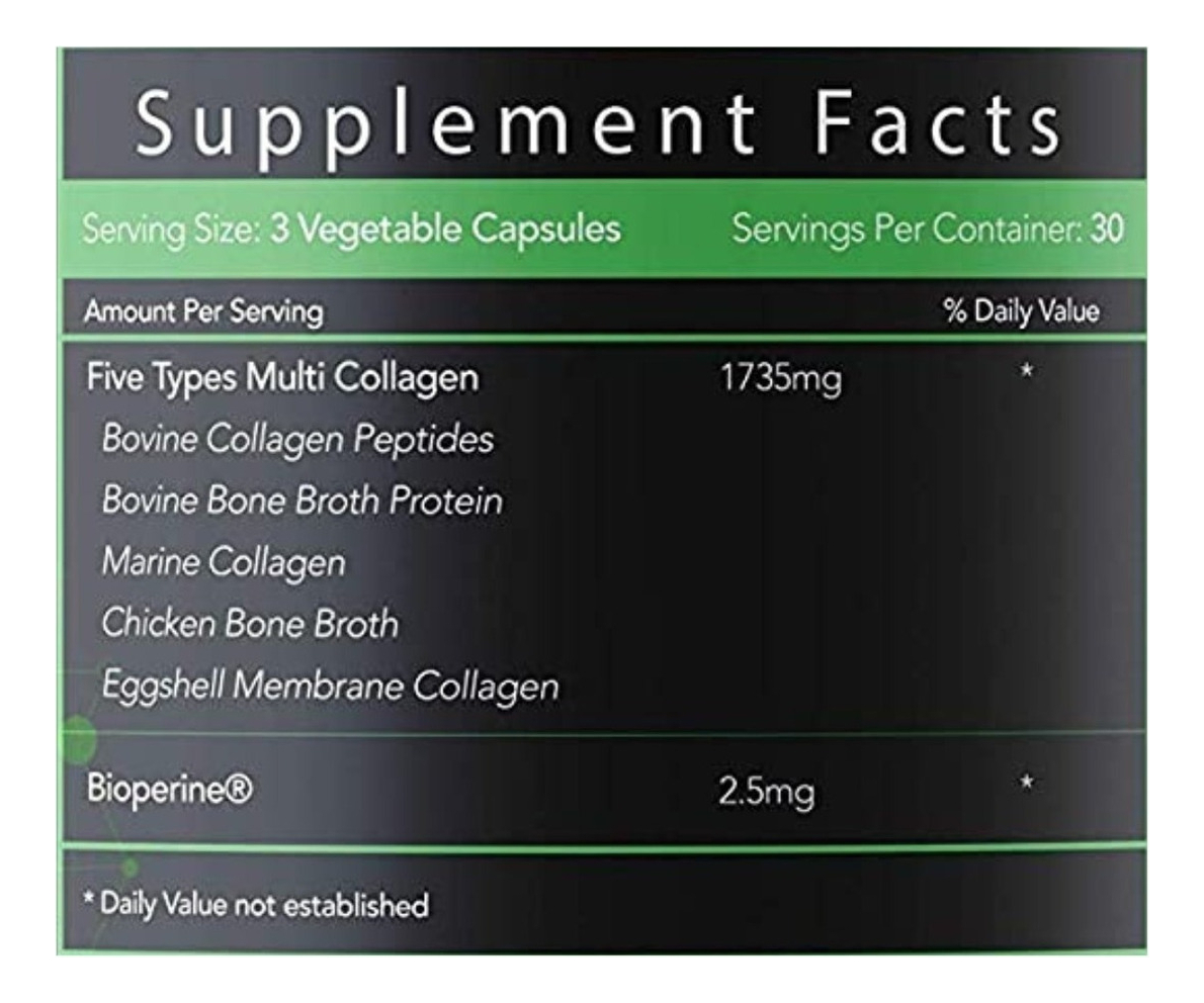 Salud y Equipamiento Médico - Colageno 90 Caps Hlp Healthy 1
