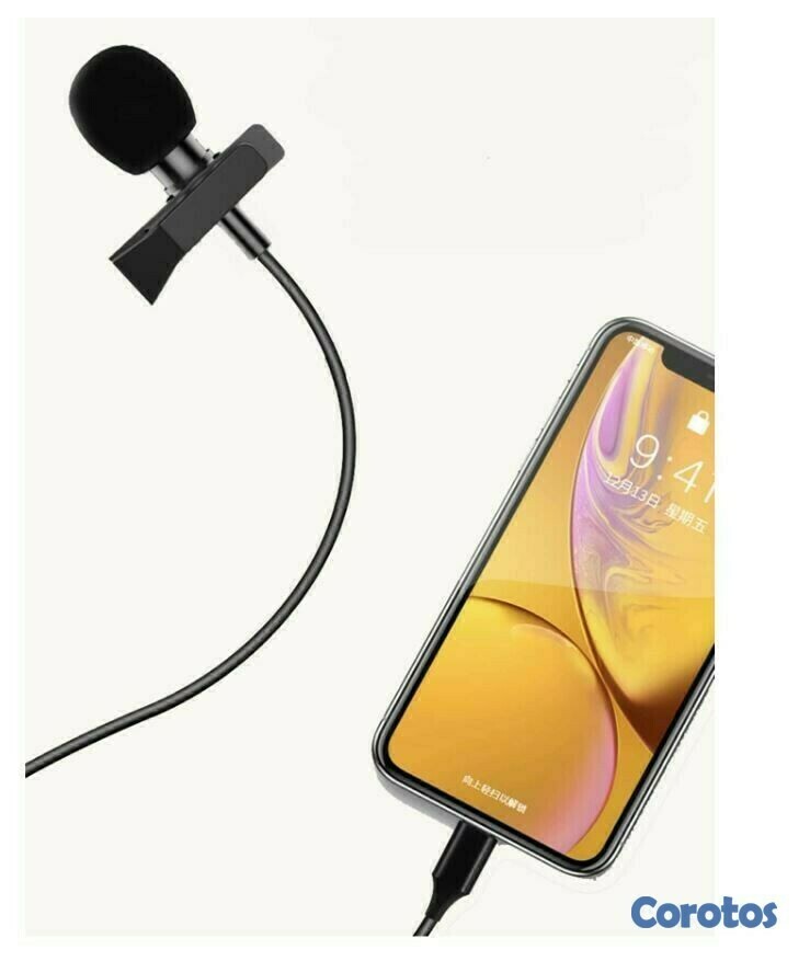 otros electronicos - Micrófono de solapa para iPhone conector lightning obtén una solución rápida y s 4