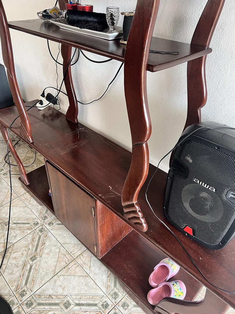 muebles y colchones - Estante en andiroba 3