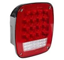 repuestos - Luces traseras LED universales para remolque, 6en1 2