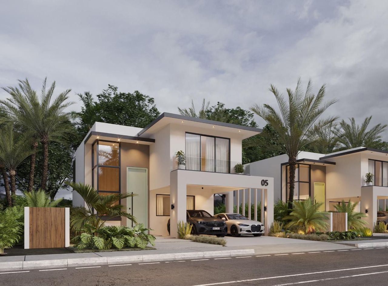 casas vacacionales y villas - Villa de lujo en punta cana con piscina  2