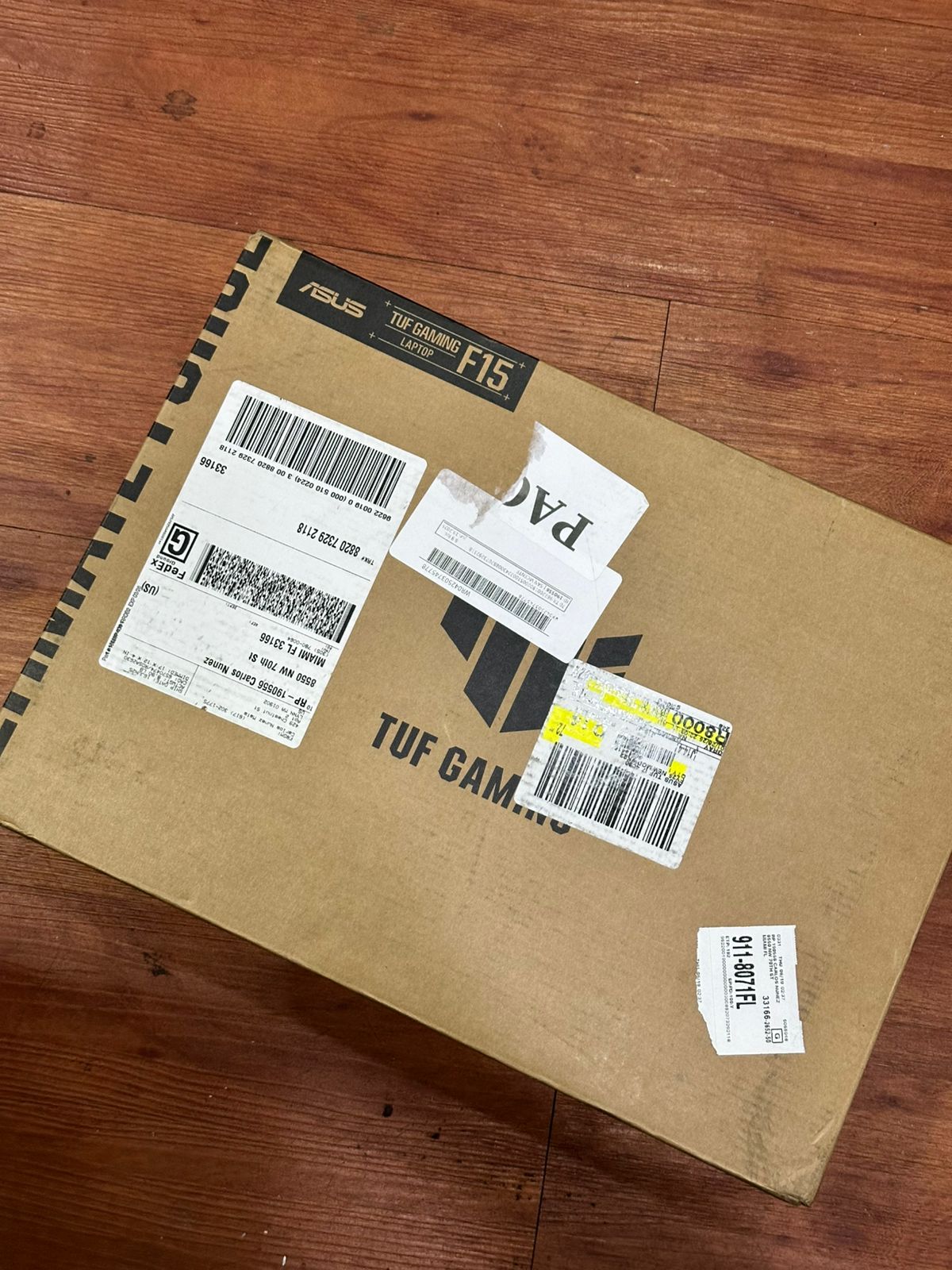 computadoras y laptops - ASUS  TUF GAMING F15 1TB + 16GB RTX4060 I7-13VA 0