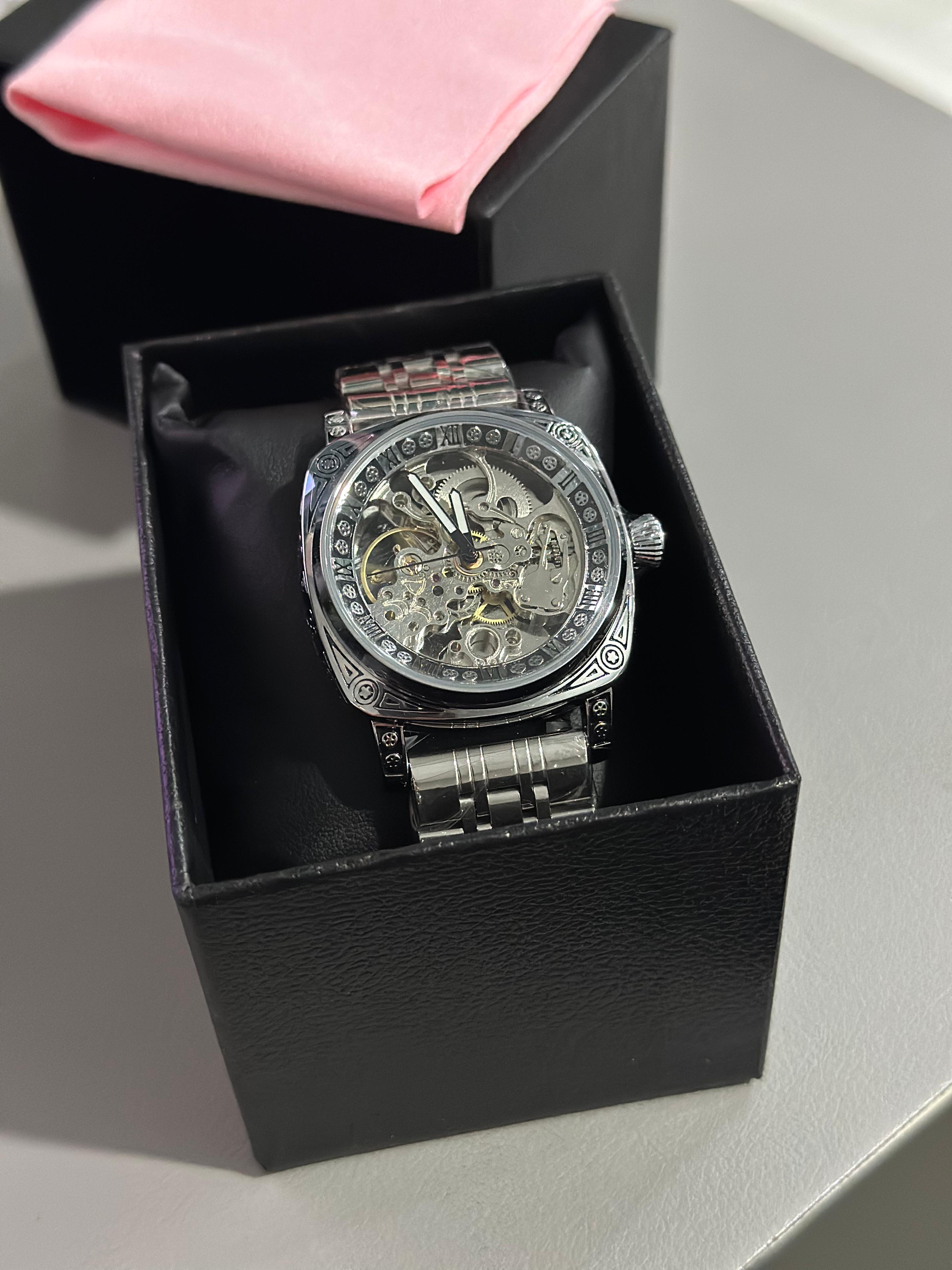 joyas, relojes y accesorios - Reloj mecánico estilo vintage para caballero  2