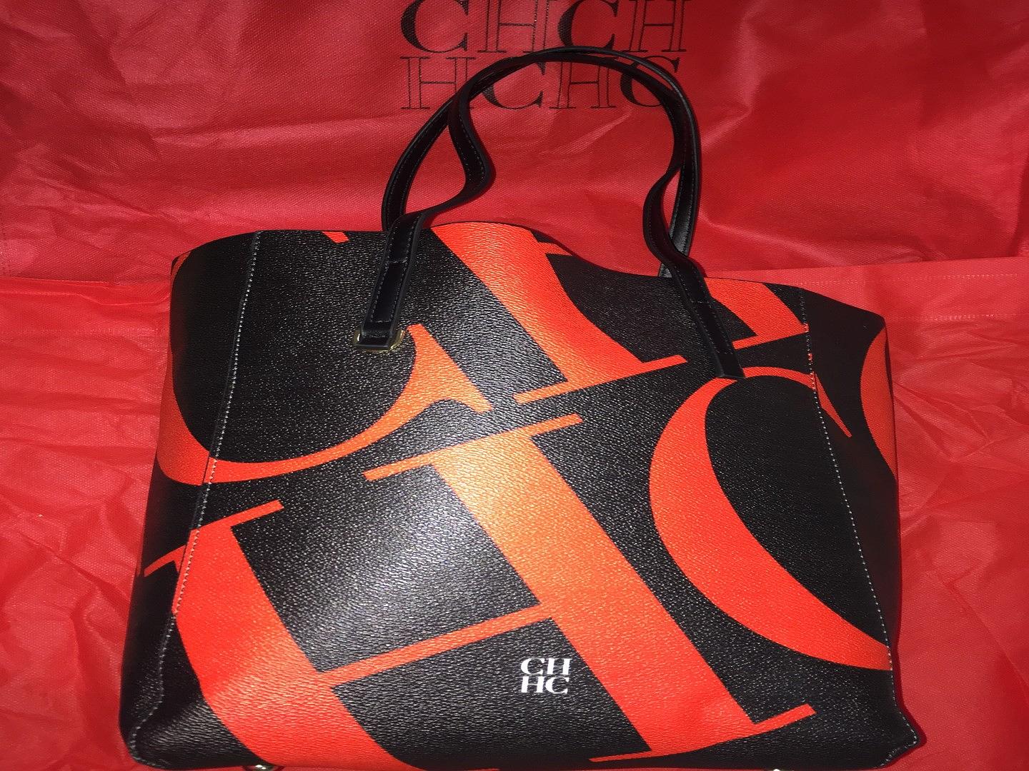 carteras y maletas - Cartera Carolina H. Genuina.

