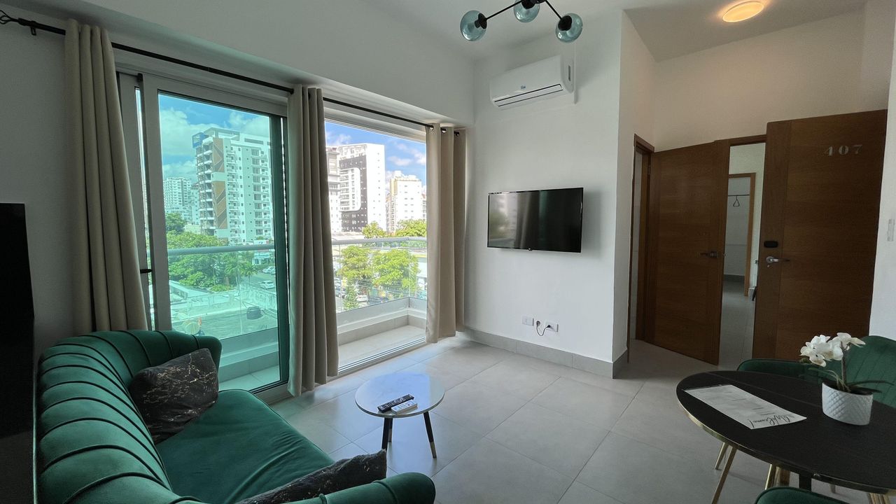 apartamentos - Apartamento amueblado en alquiler en Serralles  0
