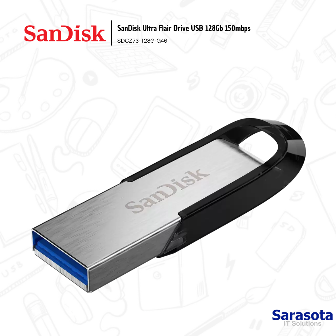 accesorios para electronica - SanDisk Ultra Flair Drive USB 128Gb 150mbps 1