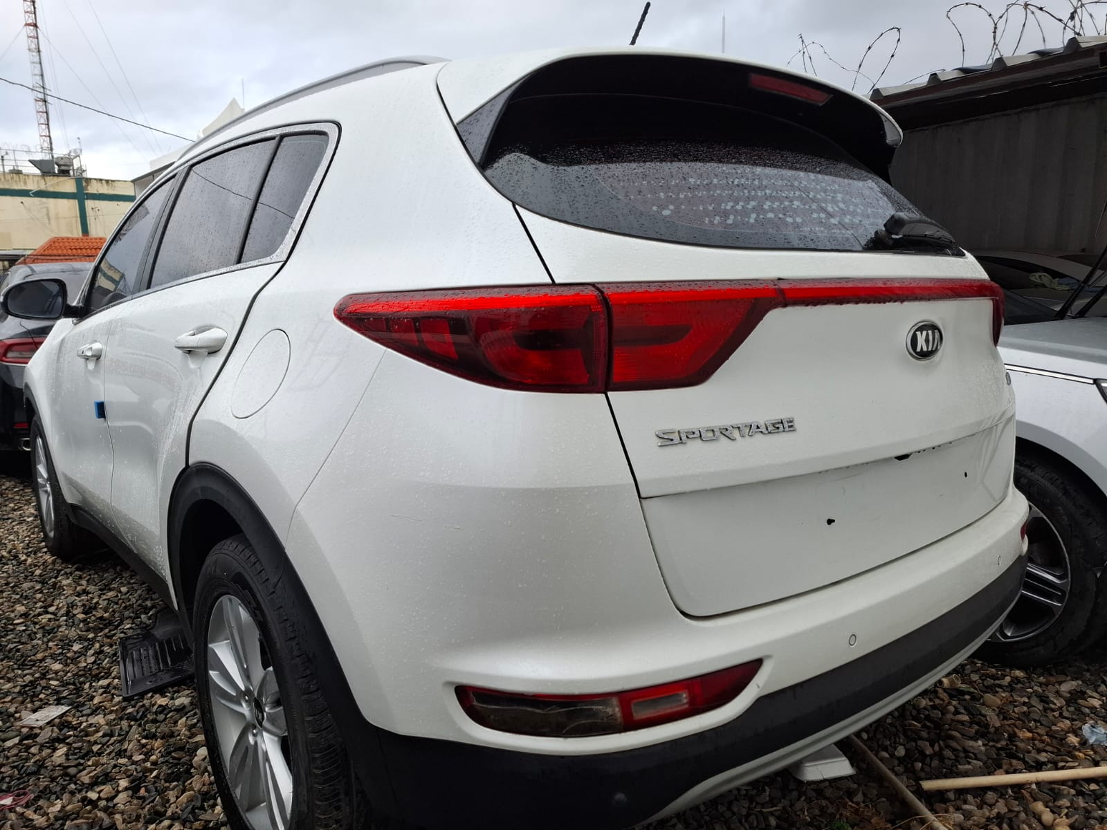 jeepetas y camionetas - KIA SPORTAGE 2018 BLANCO 2
