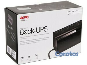 computadoras y laptops - UPS APC BE425M BACK-UPS ES, 0.425KVA (425VA) 255 WATTS, 6 OUTLET / ENTRADA 120V  2