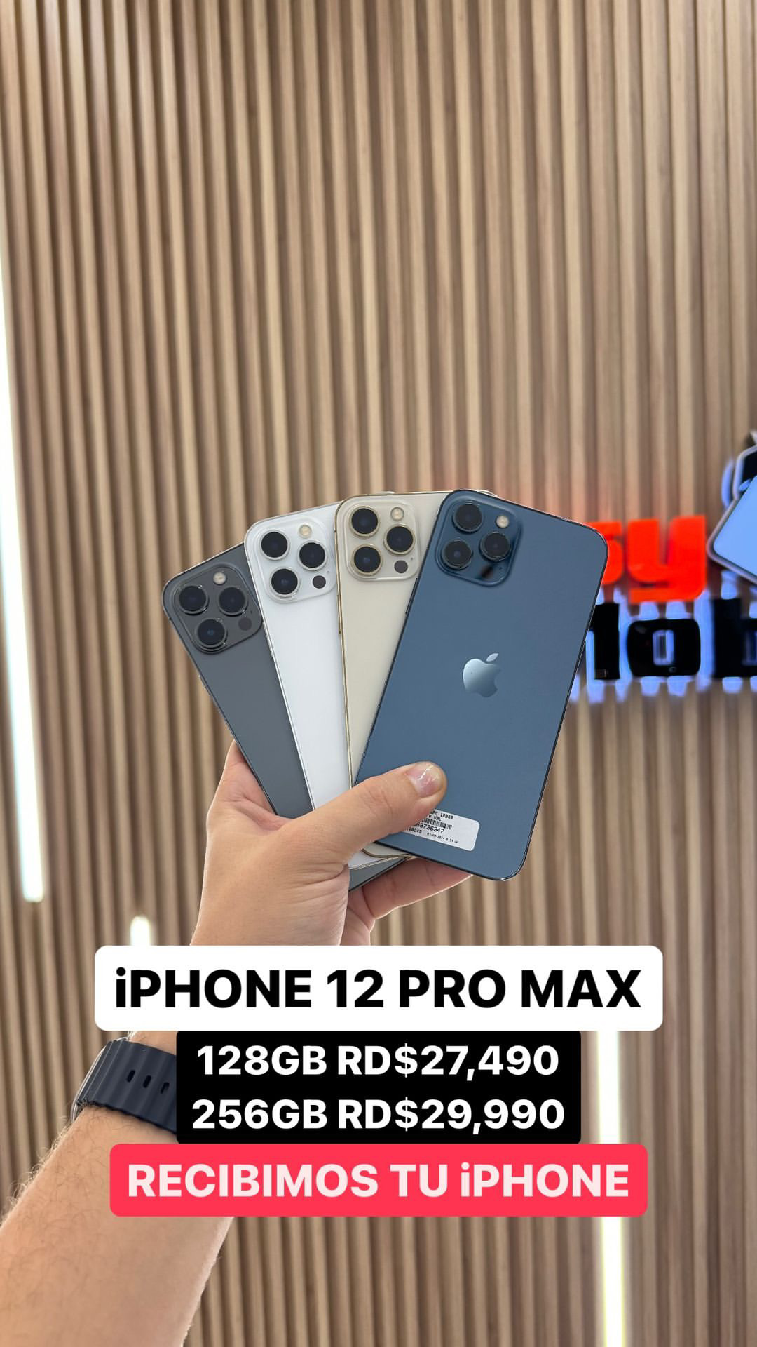 celulares y tabletas - iPHONE 12 PRO MAX 128GB  0