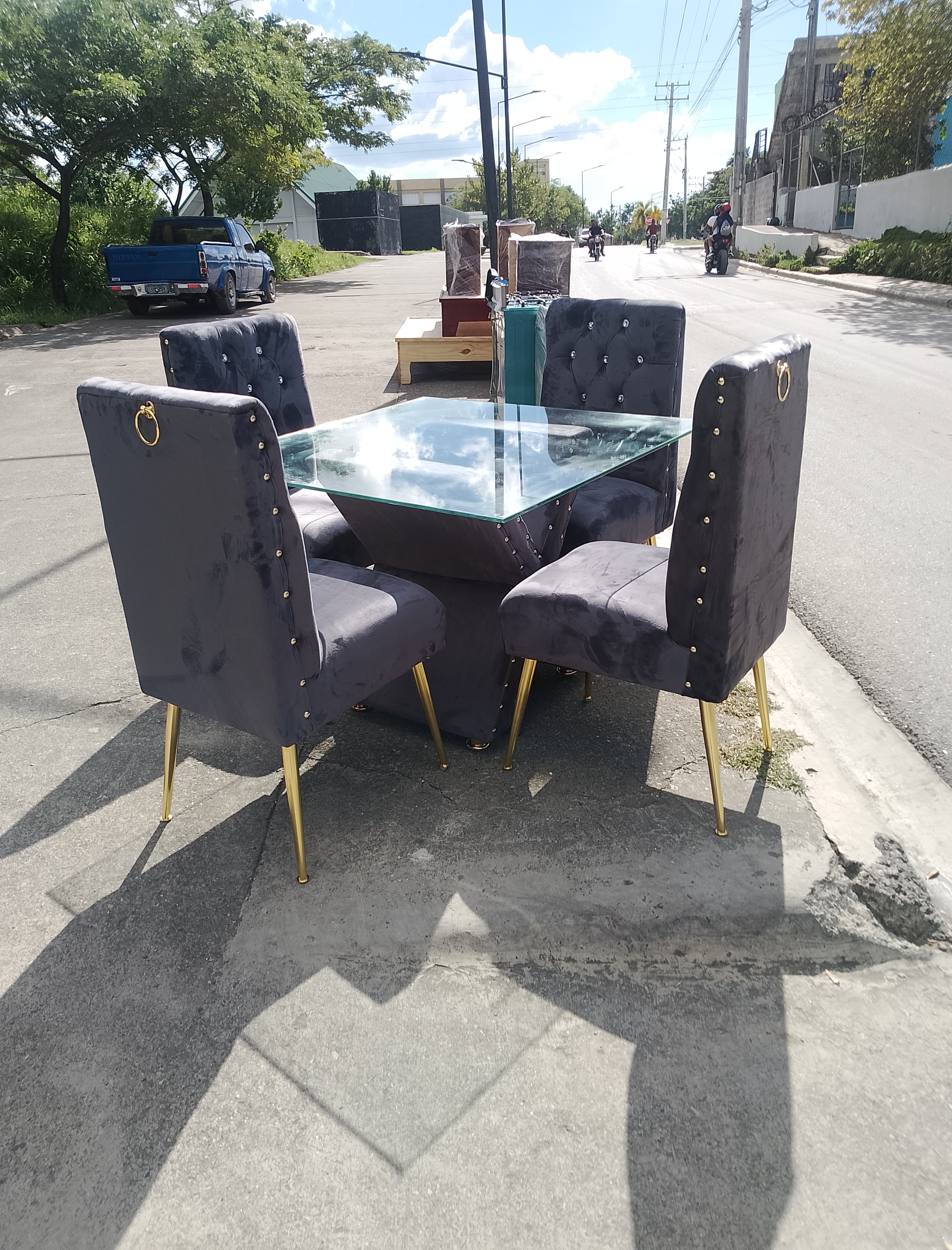 cocina - Juego de Comedor de 4 sillas  2