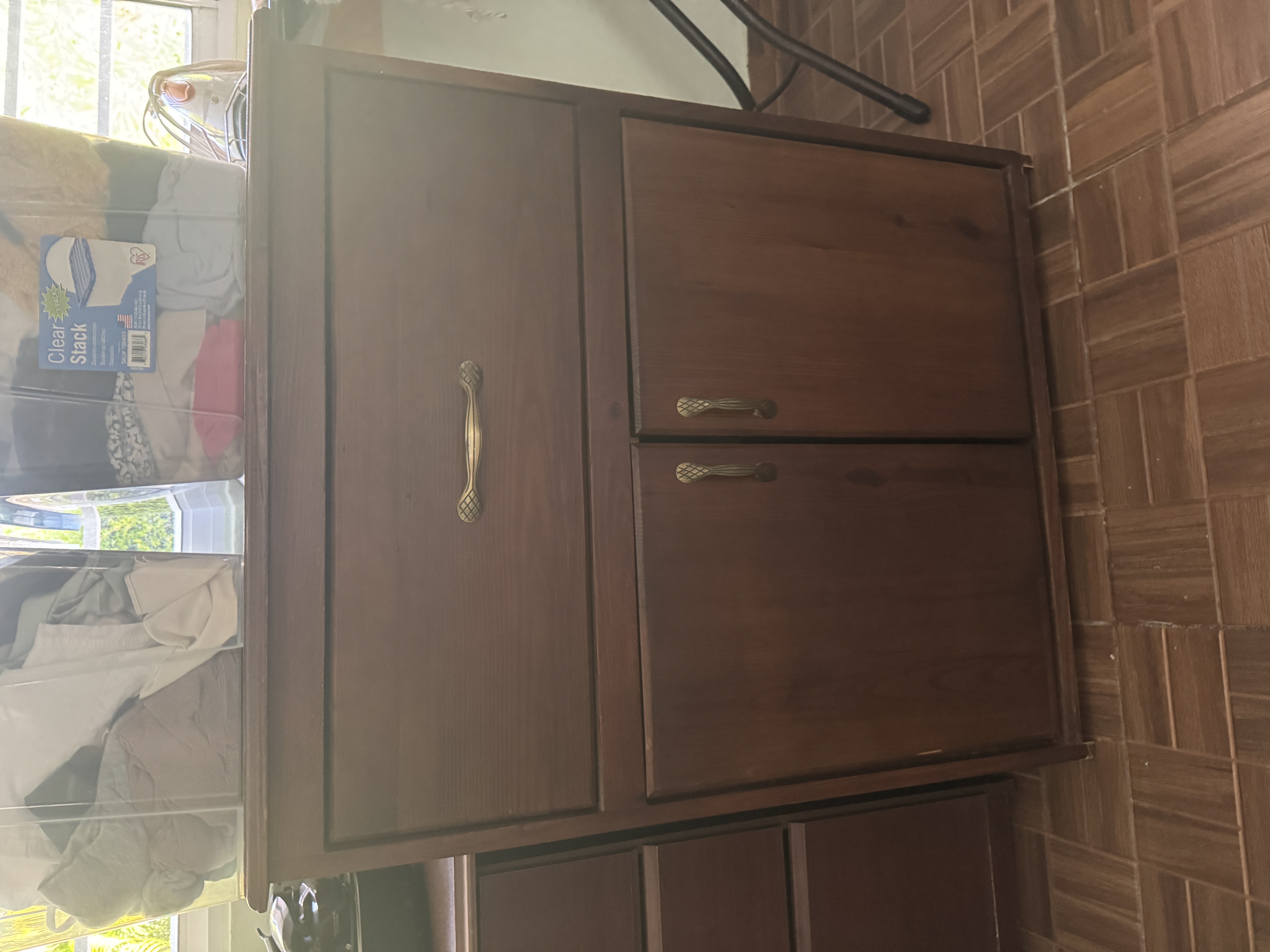 muebles y colchones - gabinete de Madera  0