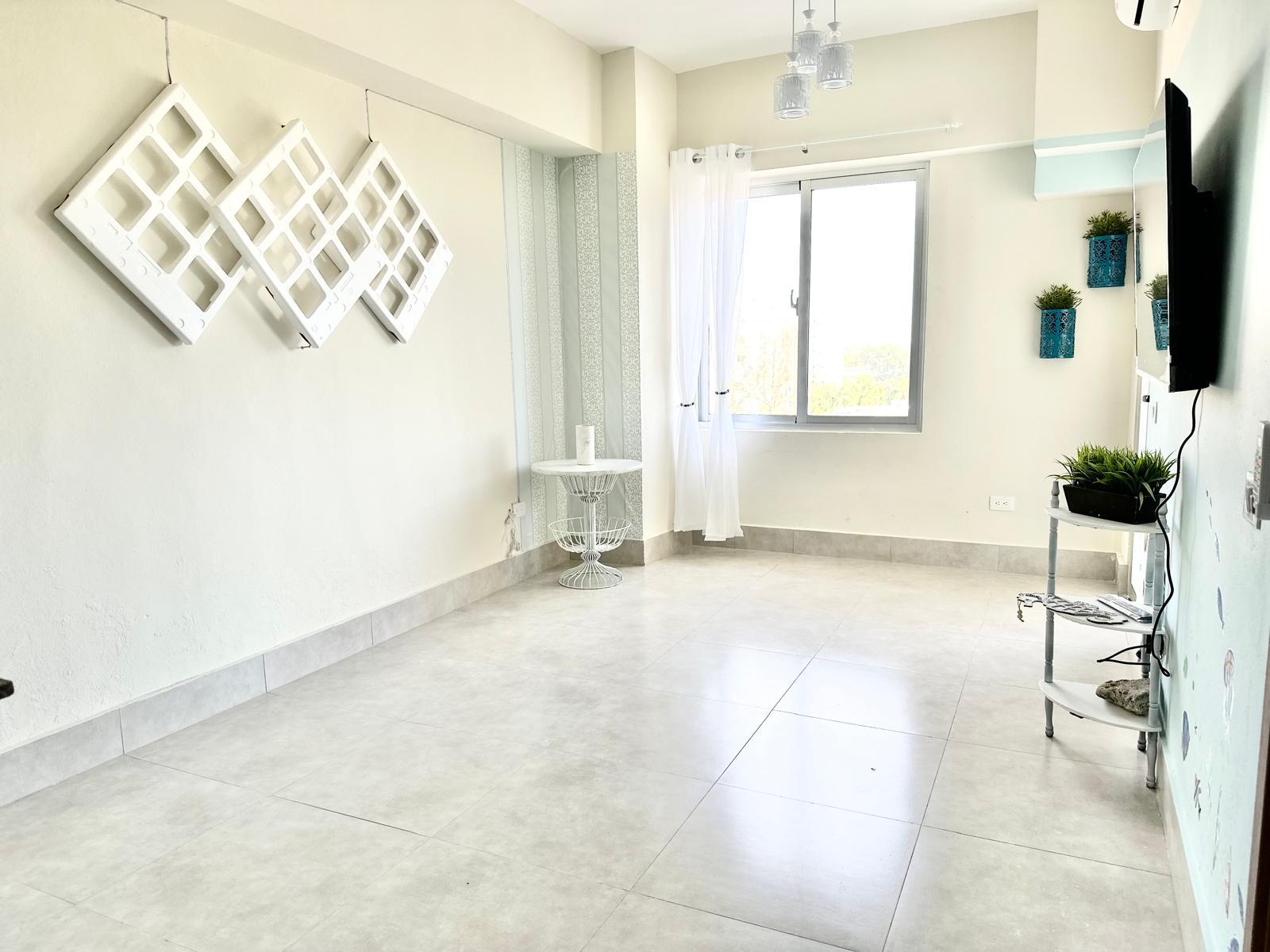 apartamentos - APTO 1 HAB., AMUEBLADO, PISO 7, TORRE BOCA DEL MAR III, BOCA CHICA, CON  VISTA   0