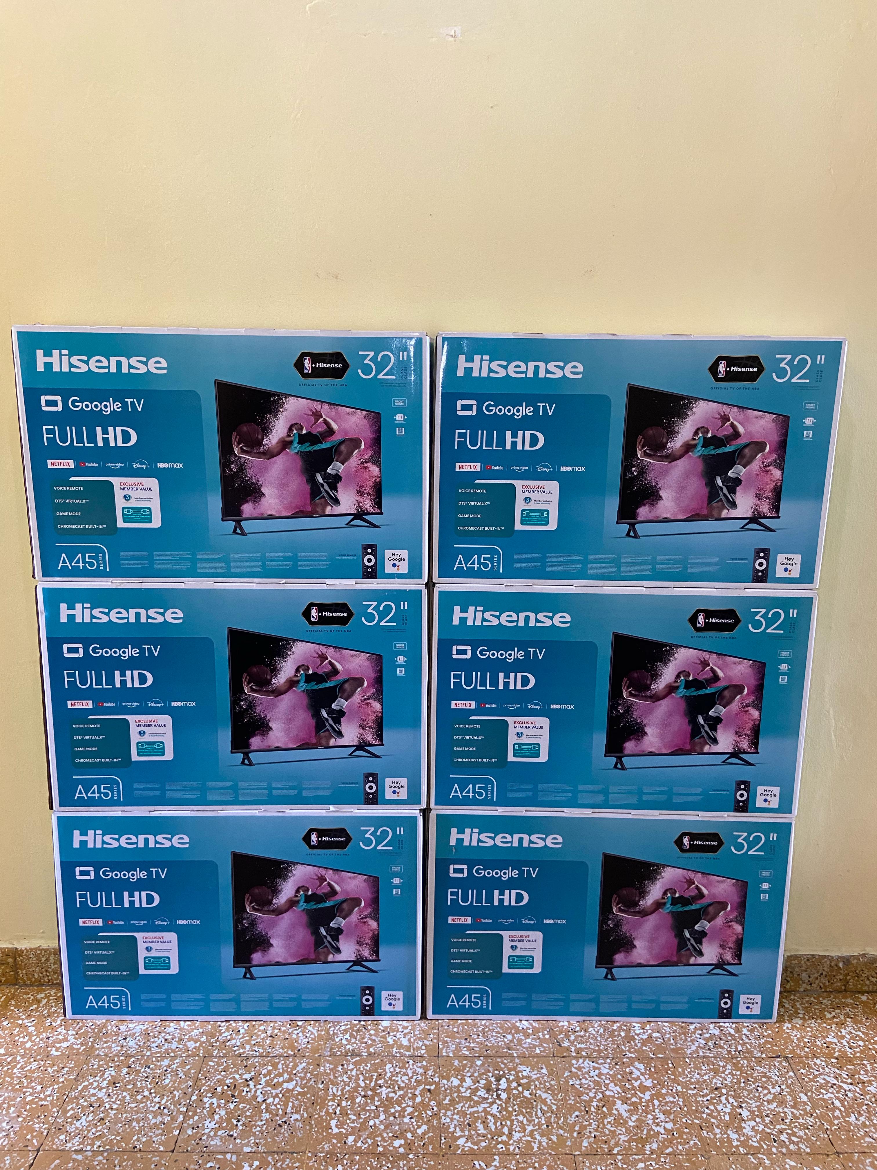 tv - Hisense Google tv 32 pulgadas Full HD sin bordes en la pantalla. 1
