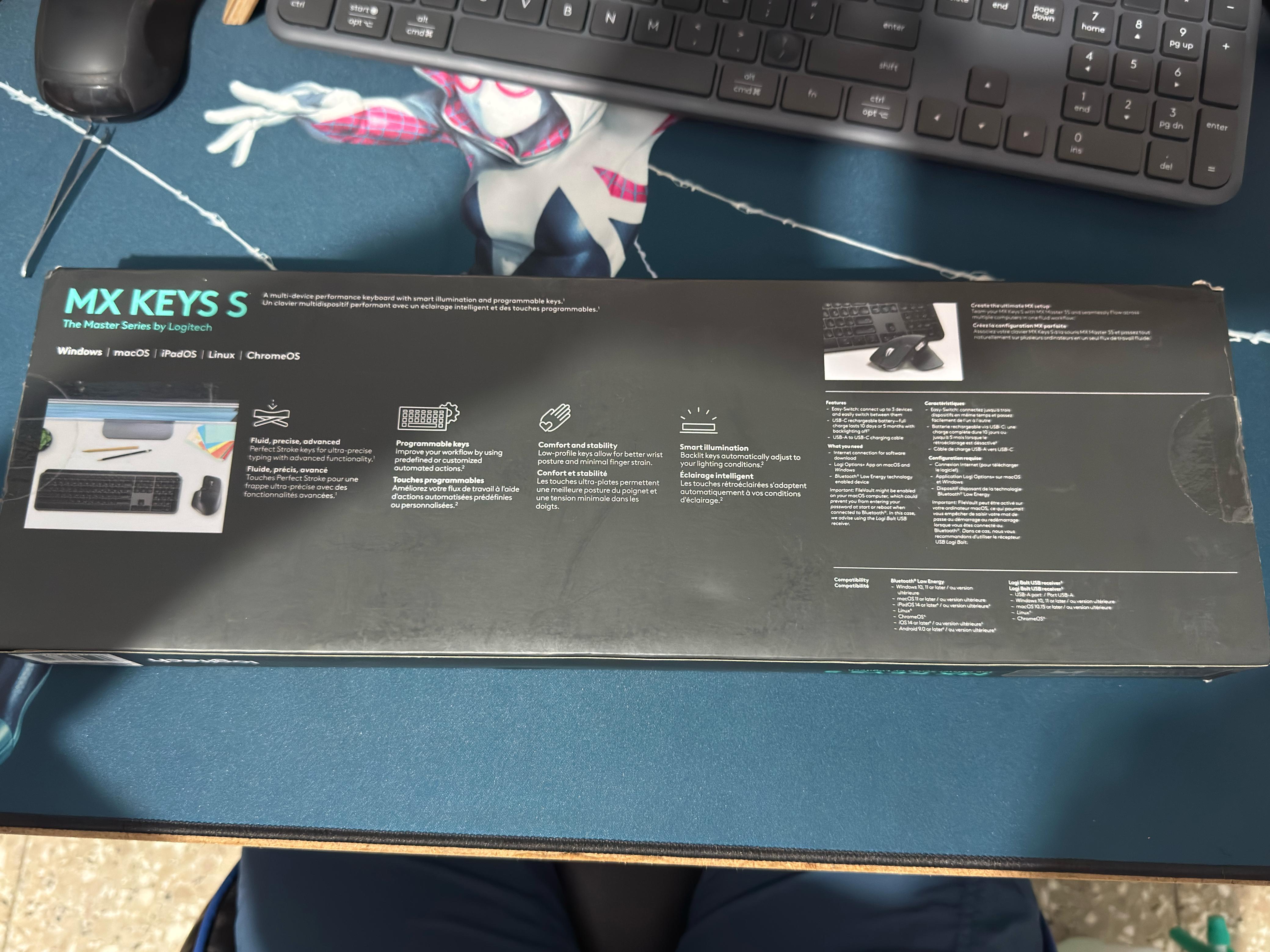 computadoras y laptops - Logitech MX Keys S 3