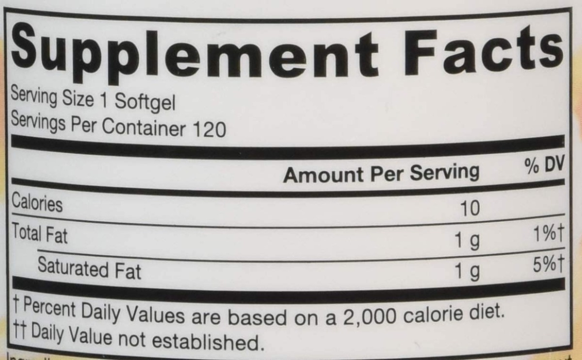 Salud y Equipamiento Médico - Aceite De Coco Orgánico 120 capsulas 3