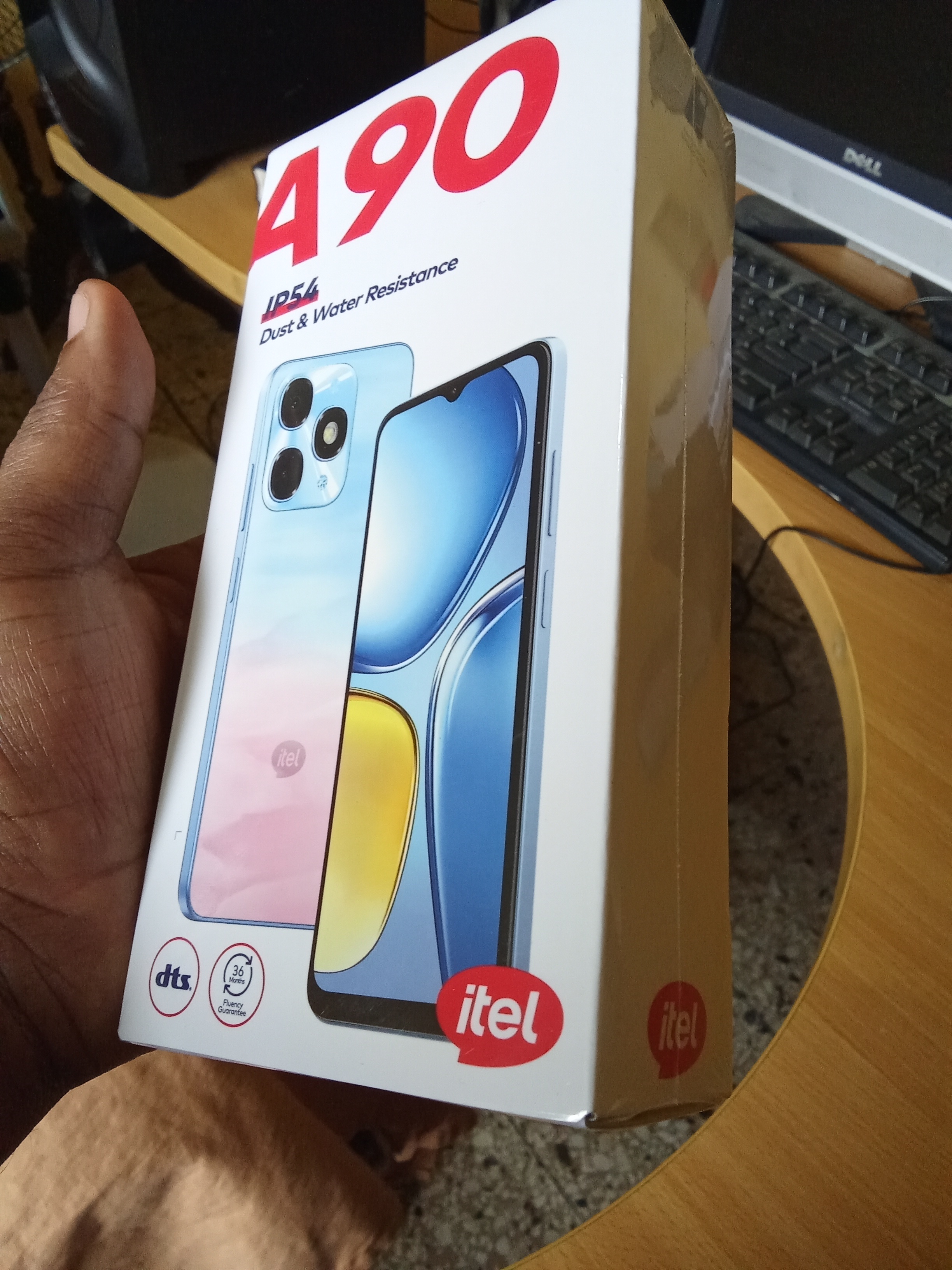 celulares y tabletas - itel A90 256gb,8gb de Ram azul cielo nuevo caja y sus accesorios.