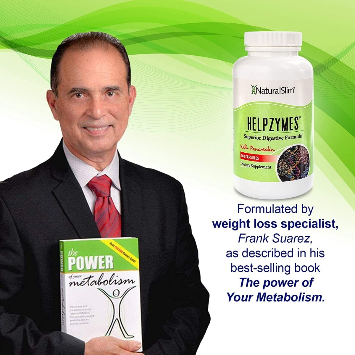 Salud y Equipamiento Médico - Helpzymes Enzimas Digestivas Betaina Hcl Frank Suarez 3