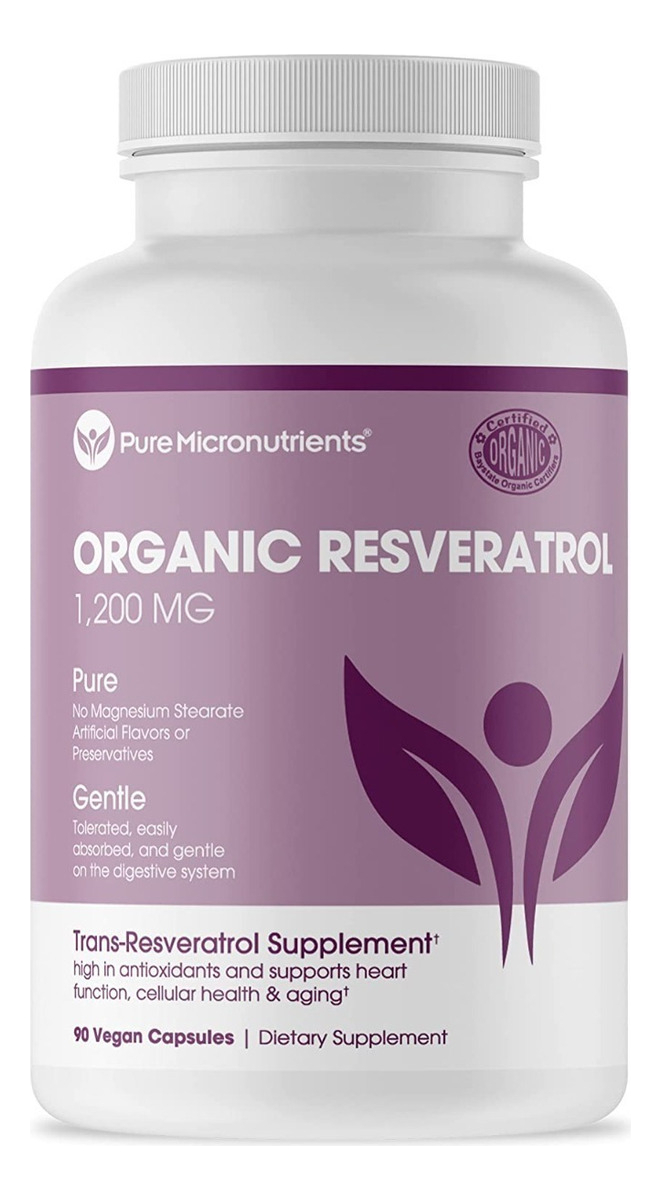 Salud y Equipamiento Médico - Resveratrol 1200 Mg 90 Caps - Unid - Unidad A $3543