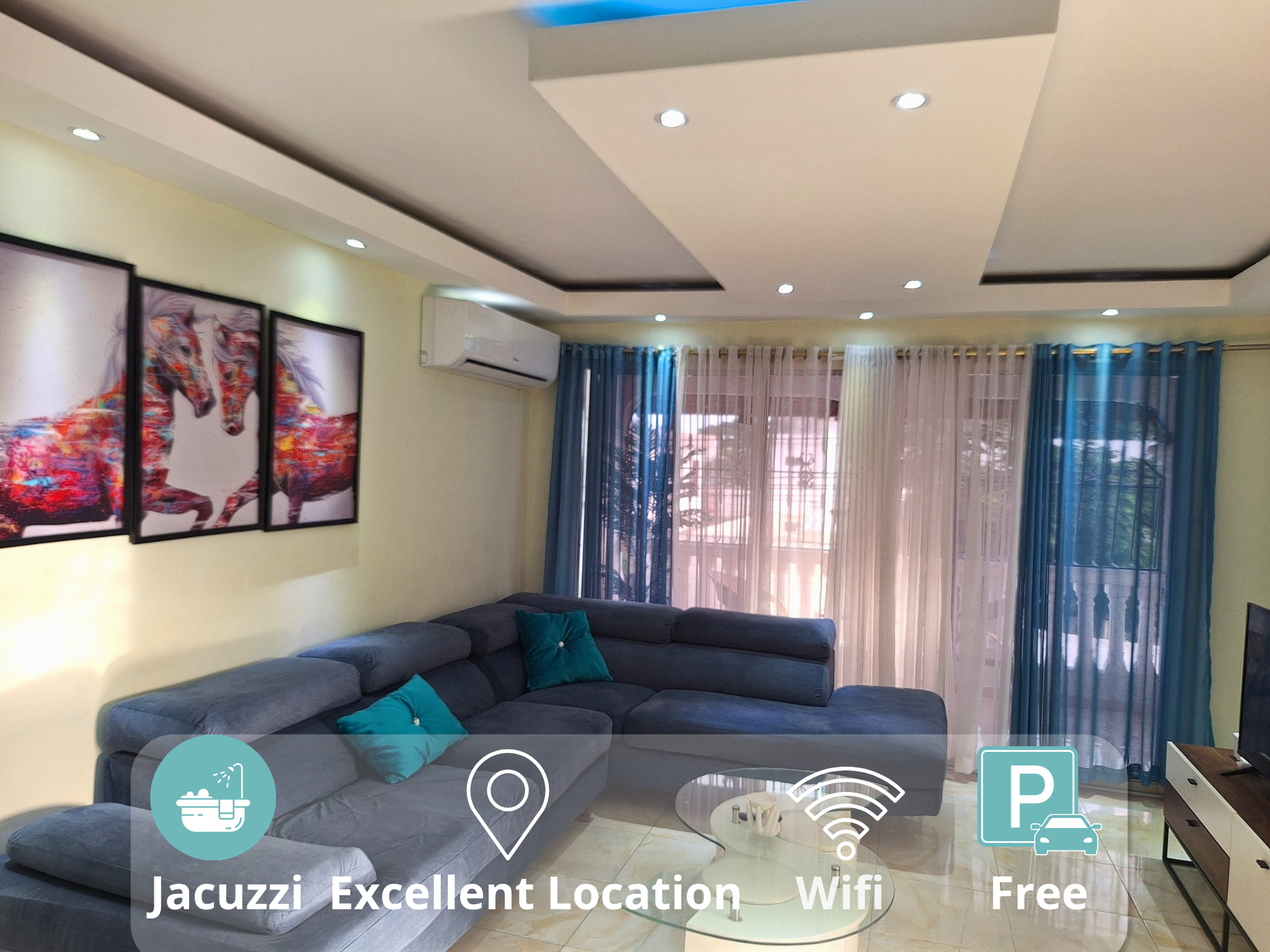 casas - Apartamento amueblado en alquiler – Zona céntrica  0