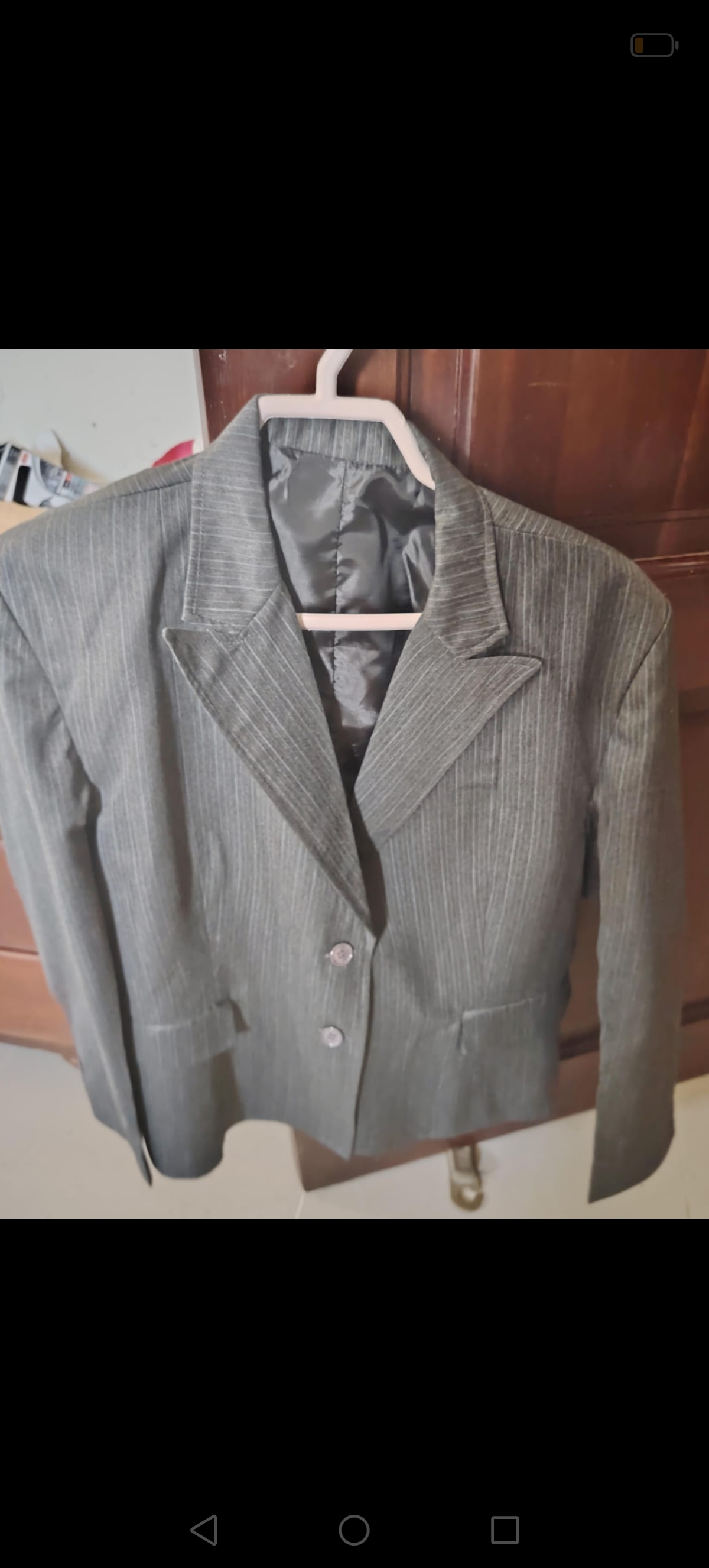 ropa para mujer - Conjunto chaqueta y pantalón gris 0