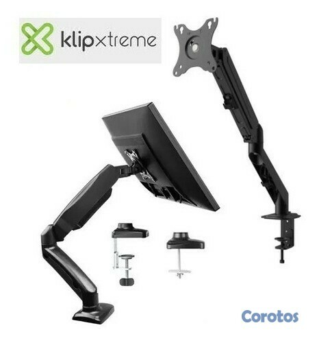 impresoras y scanners - SOPORTE KLIPX CON MECANISMO PARA MONITOR 17-27" NEGRO BRACKET SLIM CARGA 6.5KGS  1