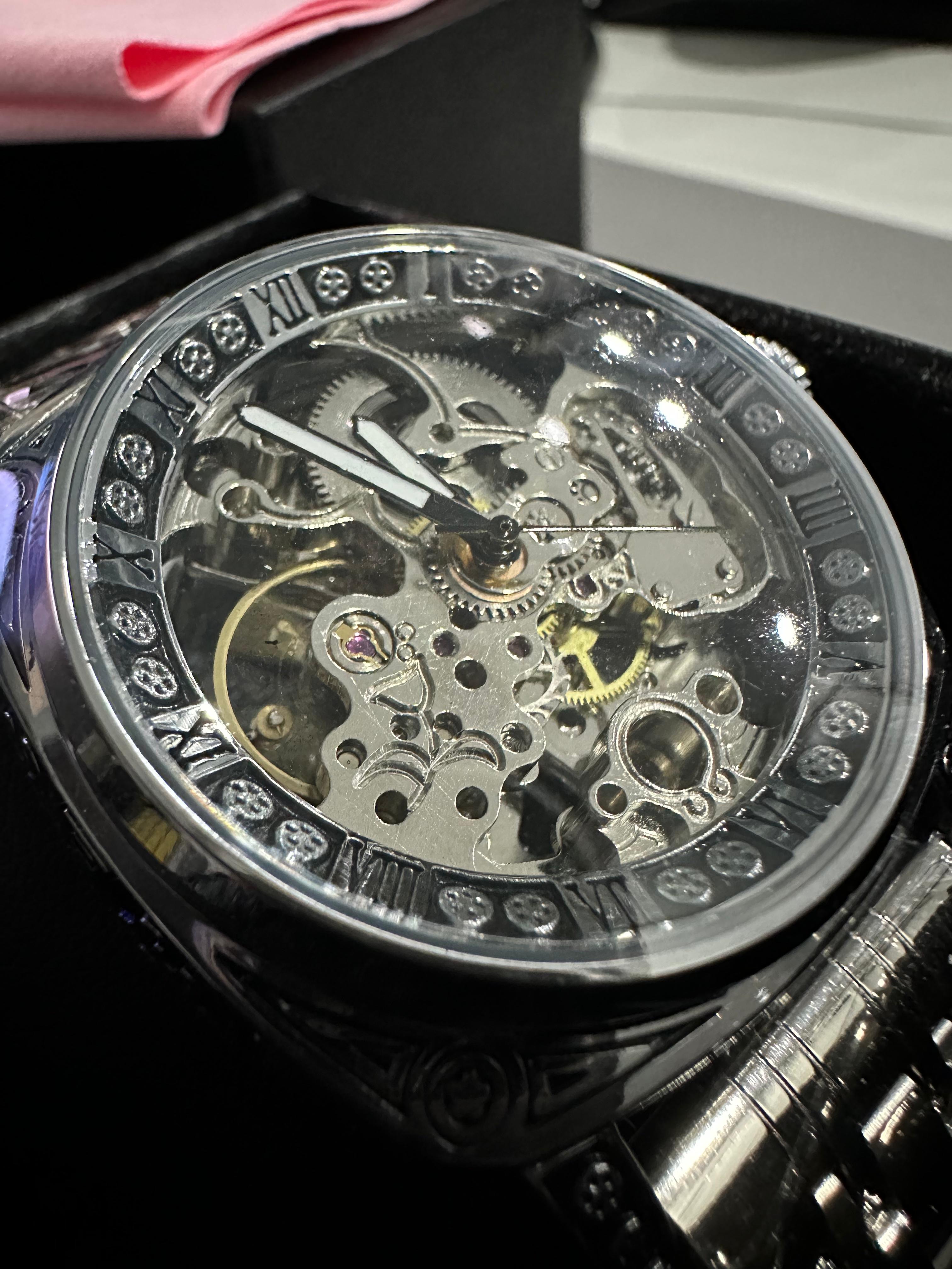 joyas, relojes y accesorios - Reloj mecánico estilo vintage para caballero  3